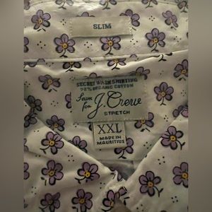 J.CREW,  NWT COLLARED BUTTON DOWN MEN’S LS SHIRT.  XXL.